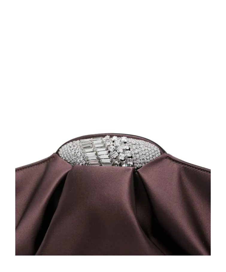 Giuseppe Zanotti Gz Dumpling Crystal Clutch Bag