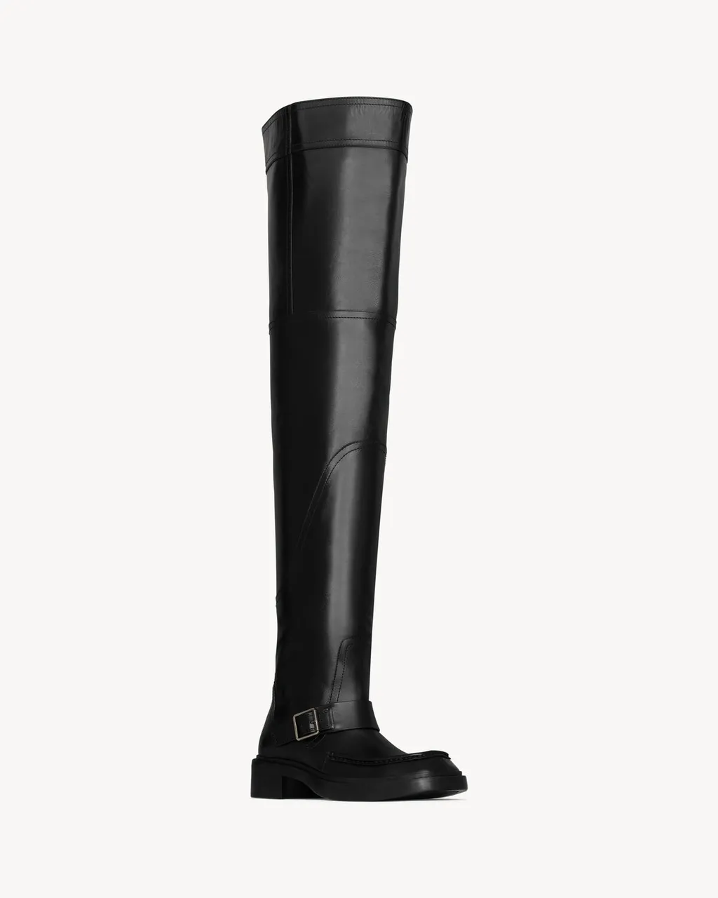 Joe Over-The-Knee Boots In Smooth Leather