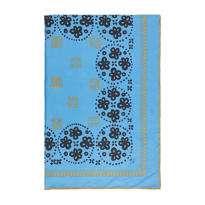 Patterned Silk Scarves