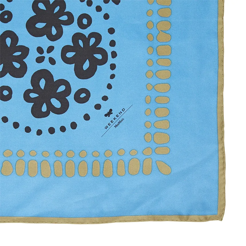 Patterned Silk Scarves