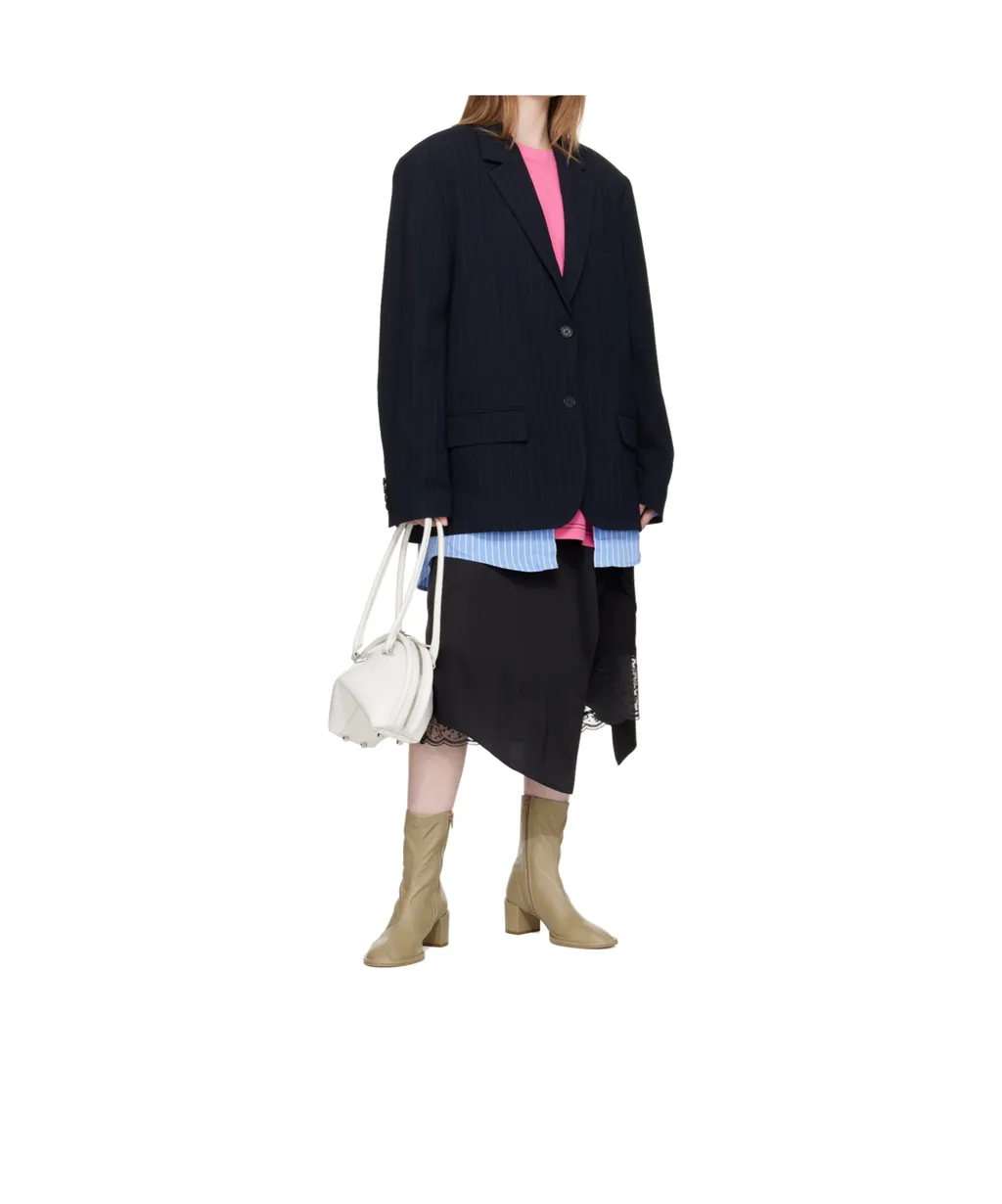 Josiah Sheepskin Nappa Leather Ankle Boots