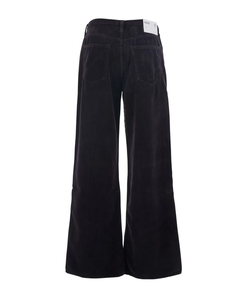 Agolde Wide-Leg Corduroy Pants