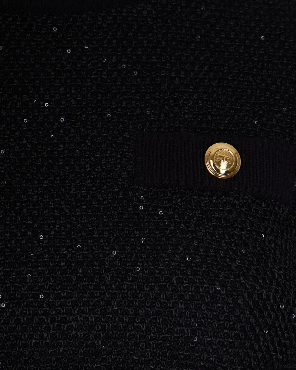 Elisabetta Franchi Sequins Knit Top
