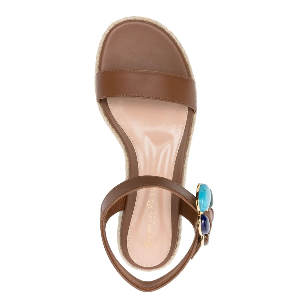 Open-Toe Flat Sandals