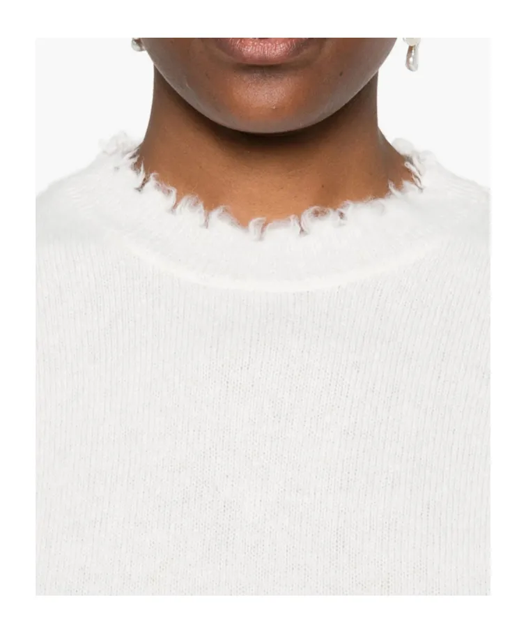 Distressed Knit Sweater