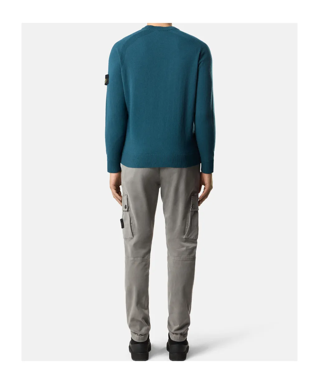 Stone Island Compass Badge Crewneck Jumper