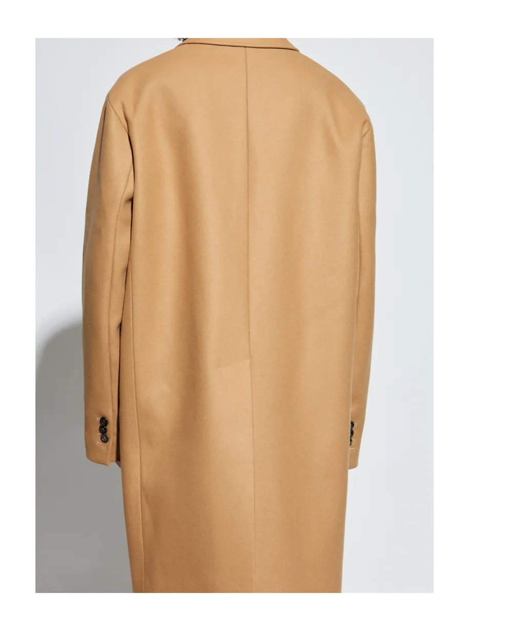 Dsquared2 Single Breasted Mid-Length Coat