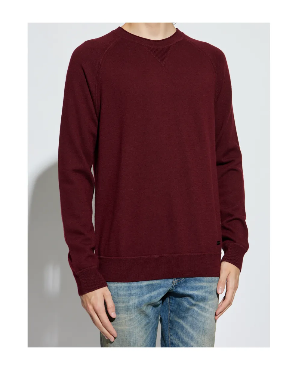 Raglan-Sleeve Sweater