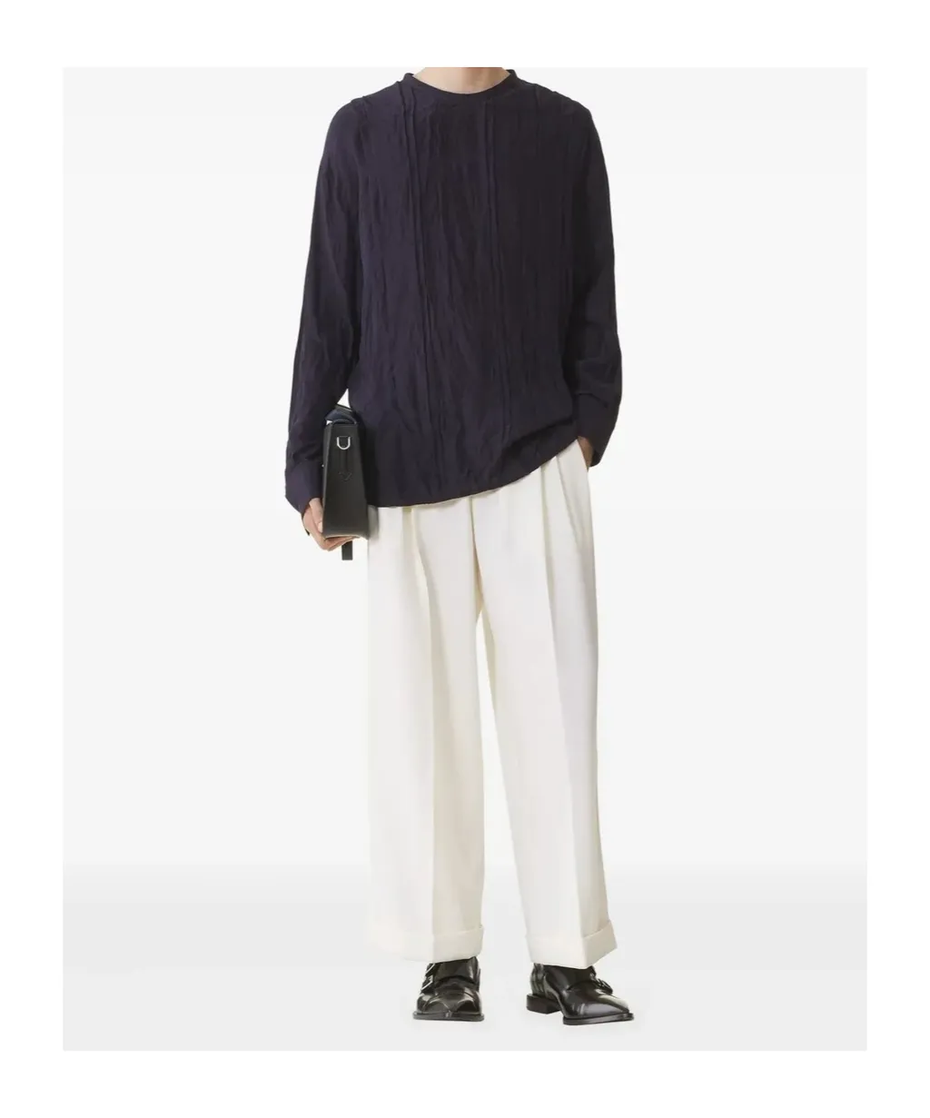 Seam-Details Shirt