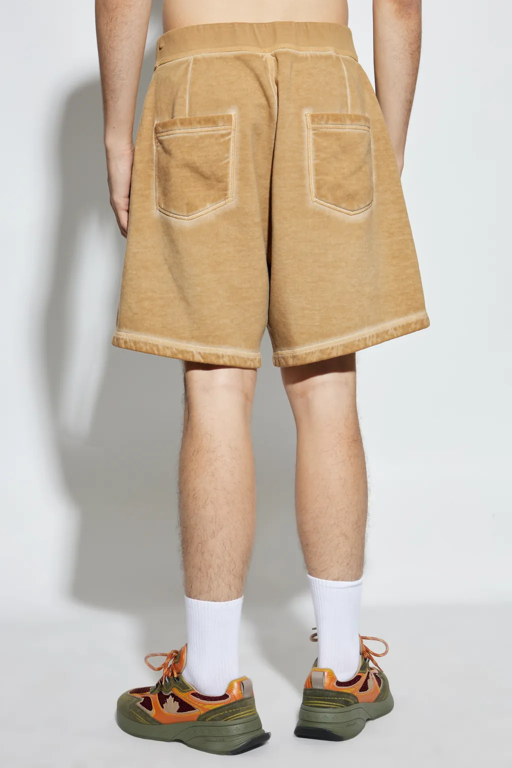 Dsquared2 Logo Detailed Drawstring Sweat Shorts