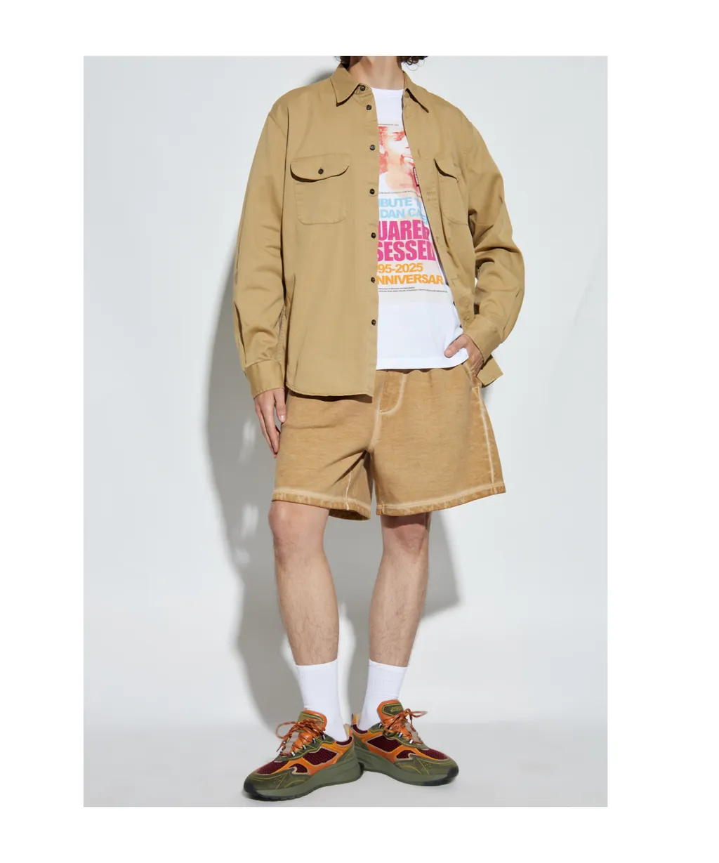 Dsquared2 Logo Detailed Drawstring Sweat Shorts