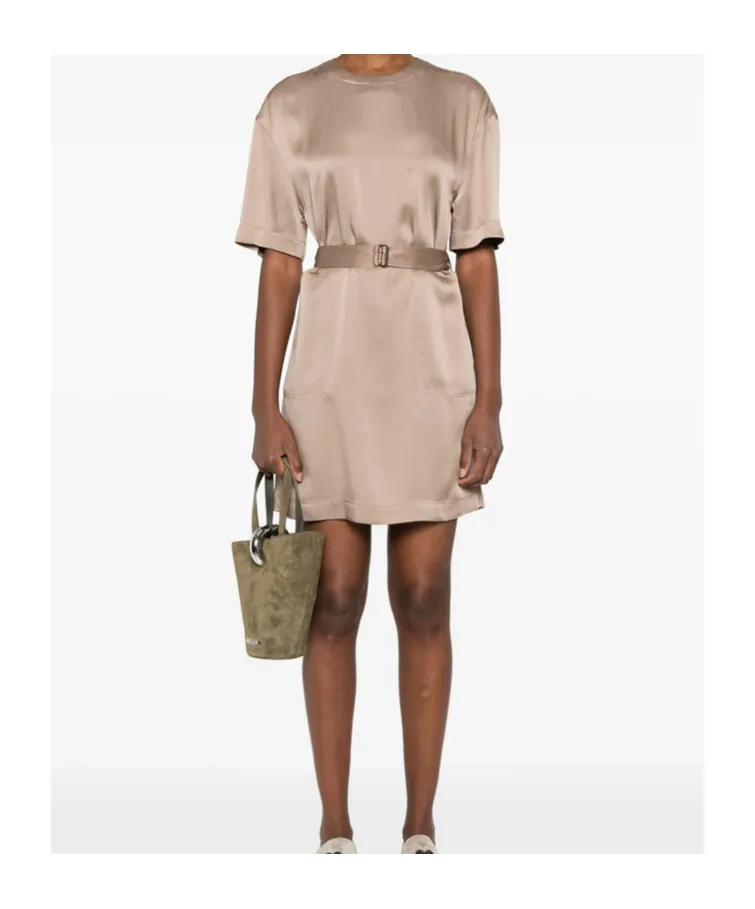 Belted Mini Dress