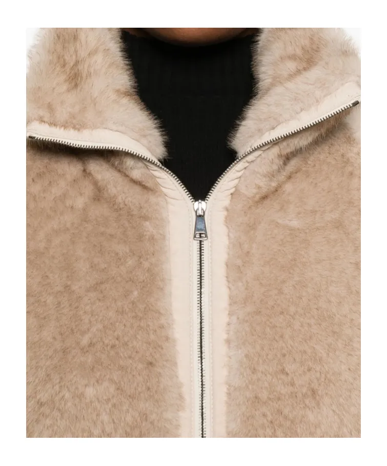 Stand Collar Long Sleeve Casual Jacket