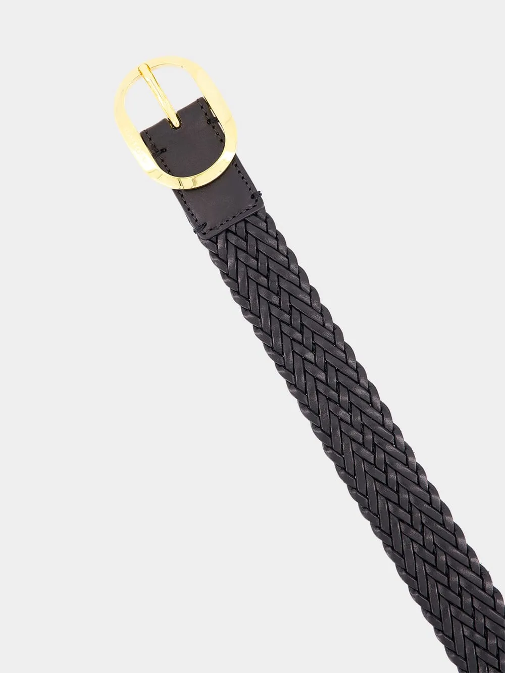 Tom Ford Braided Buckle Belt