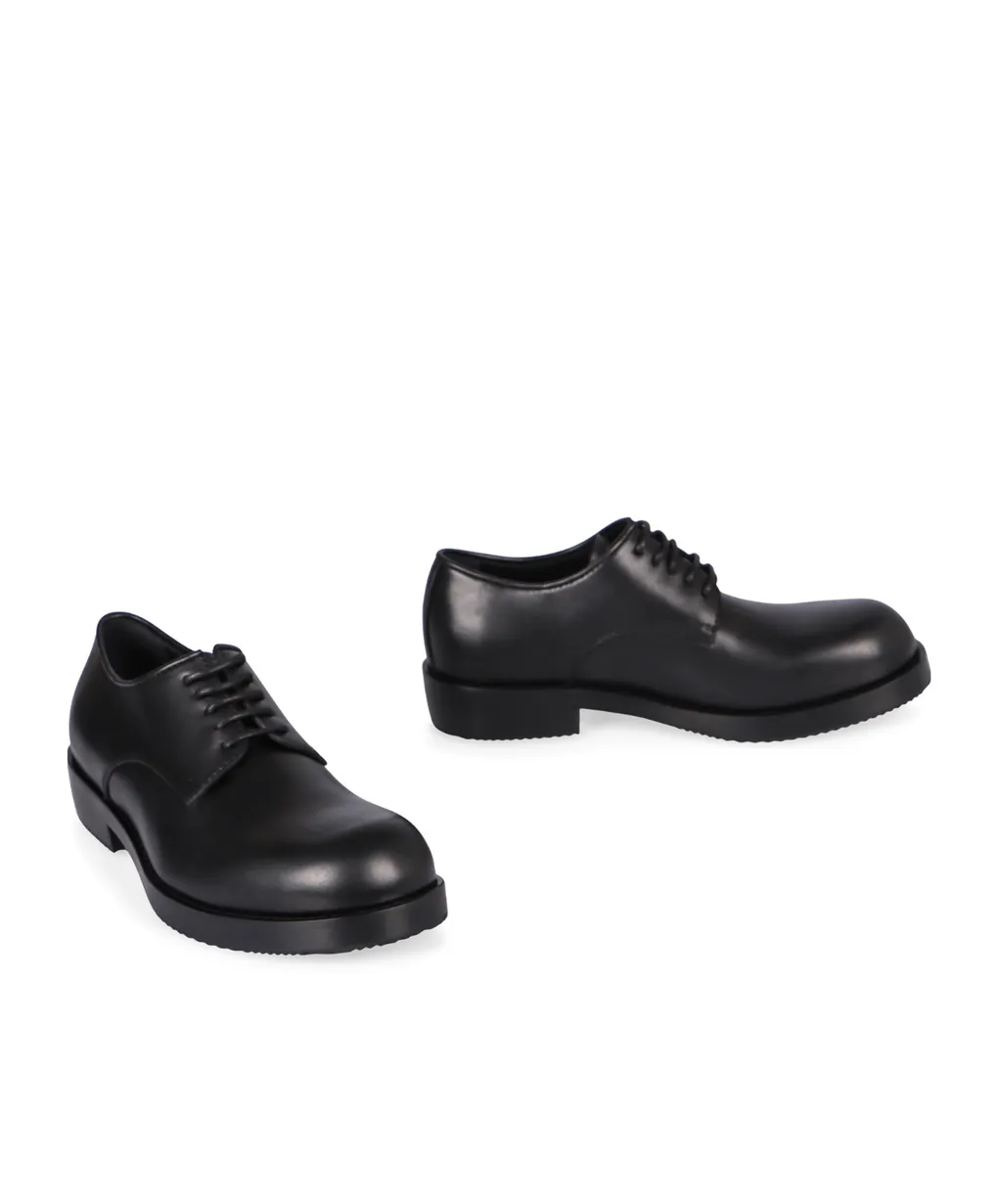 Dries Van Noten Round-Toe Lace-Up Shoes