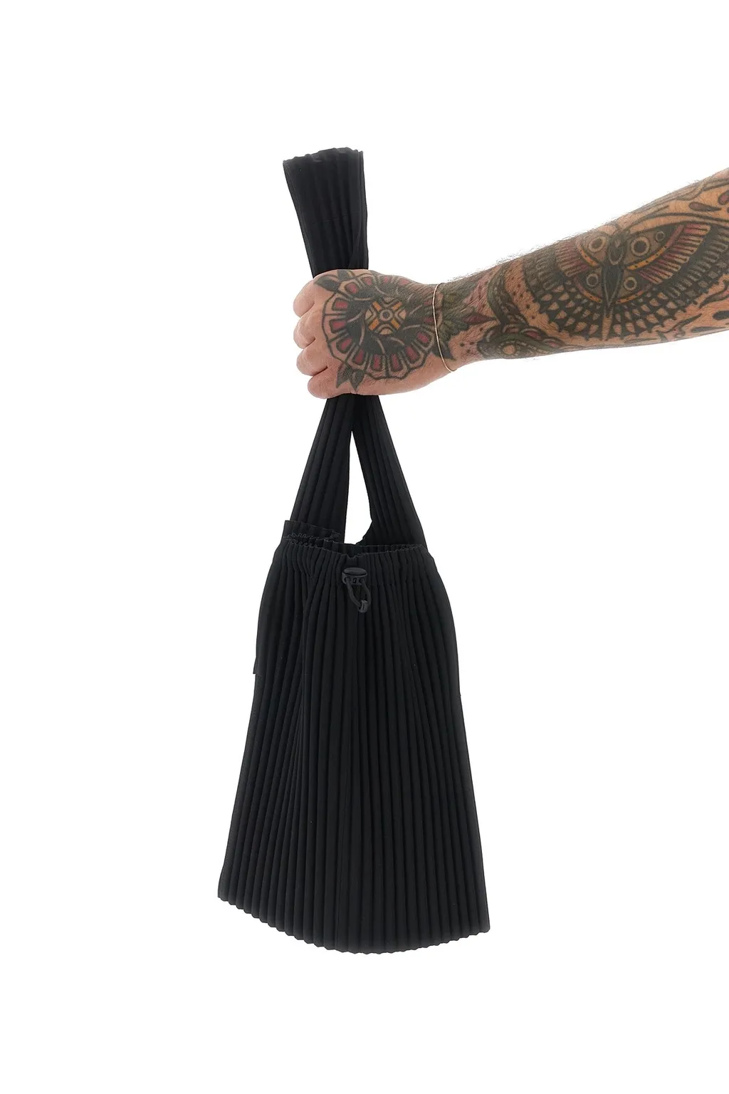 Homme Pliss Issey Miyake Pocket Pleated Shoulder Bag