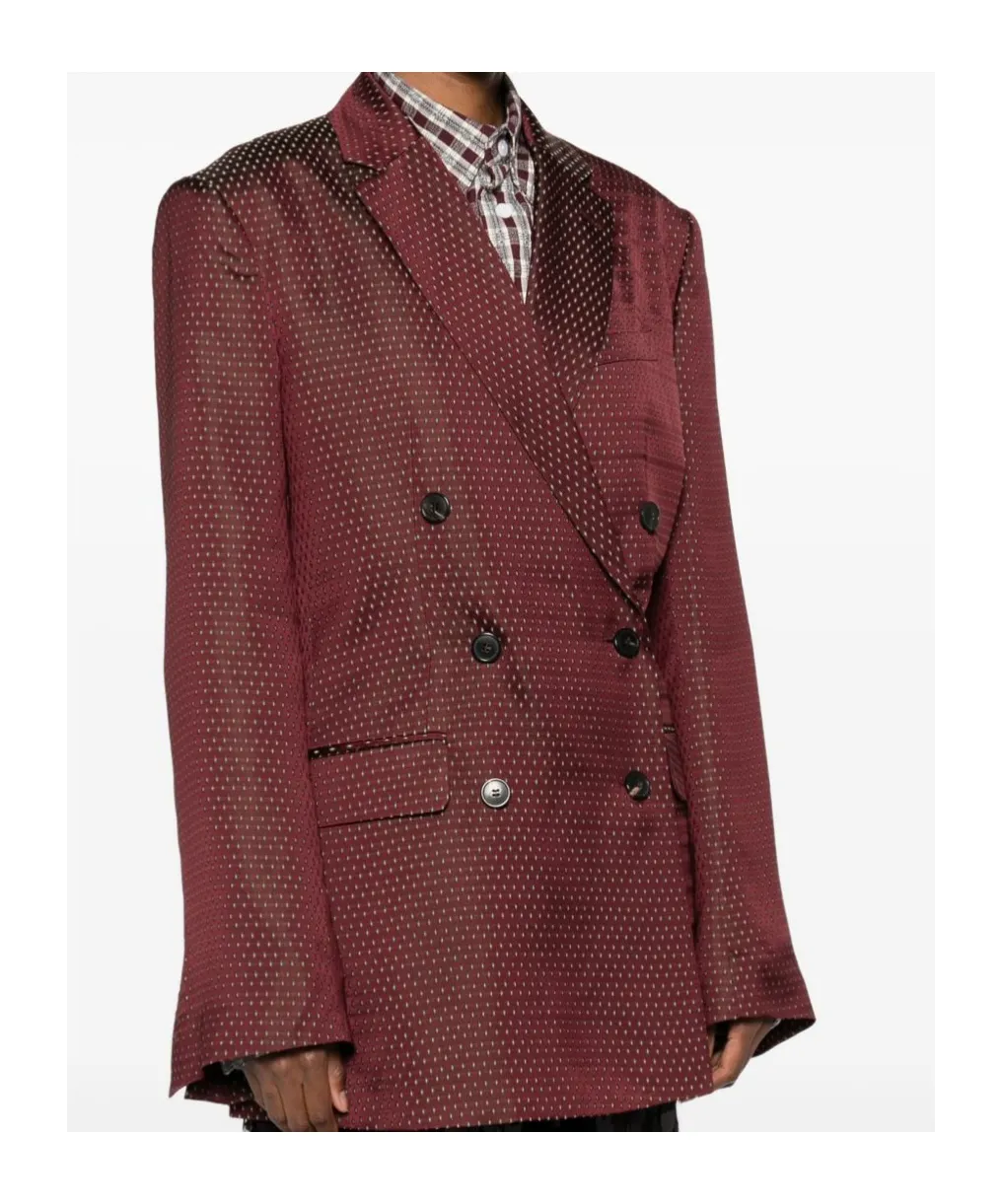 Double-Breasted Suit Jacket