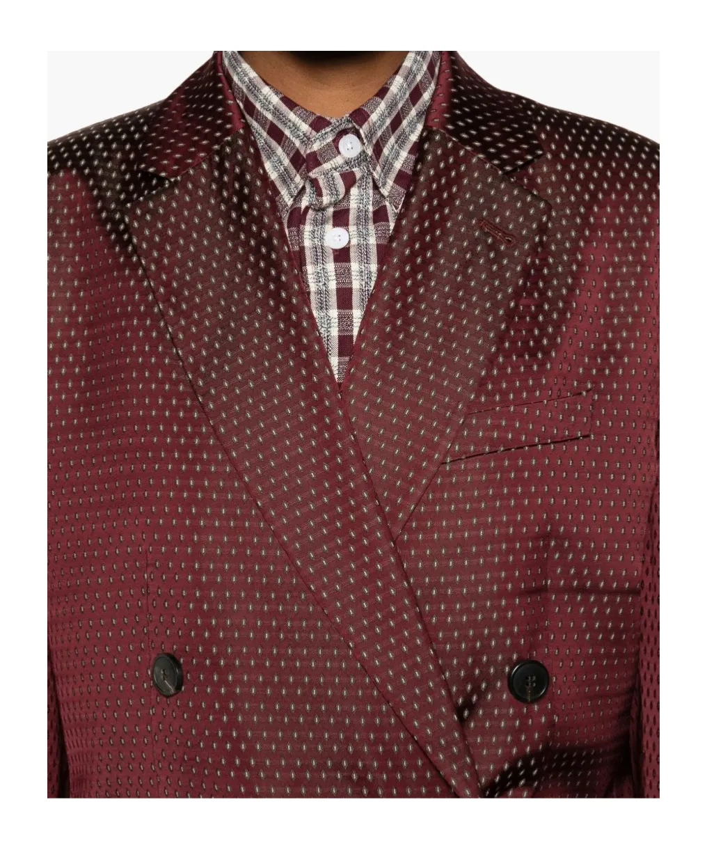 Double-Breasted Suit Jacket