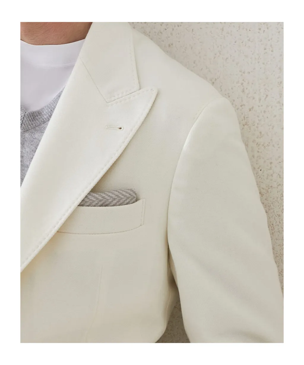 Wool-Cashmere Blazer