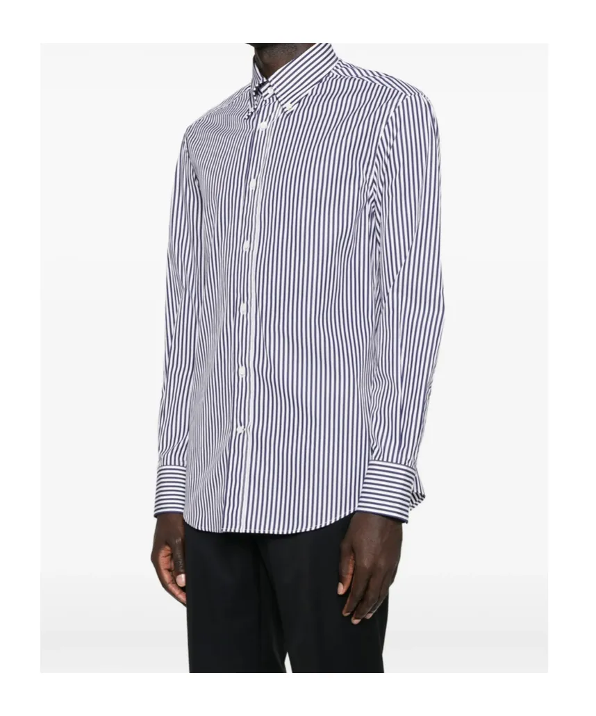 Striped Long-Sleeve Shirt