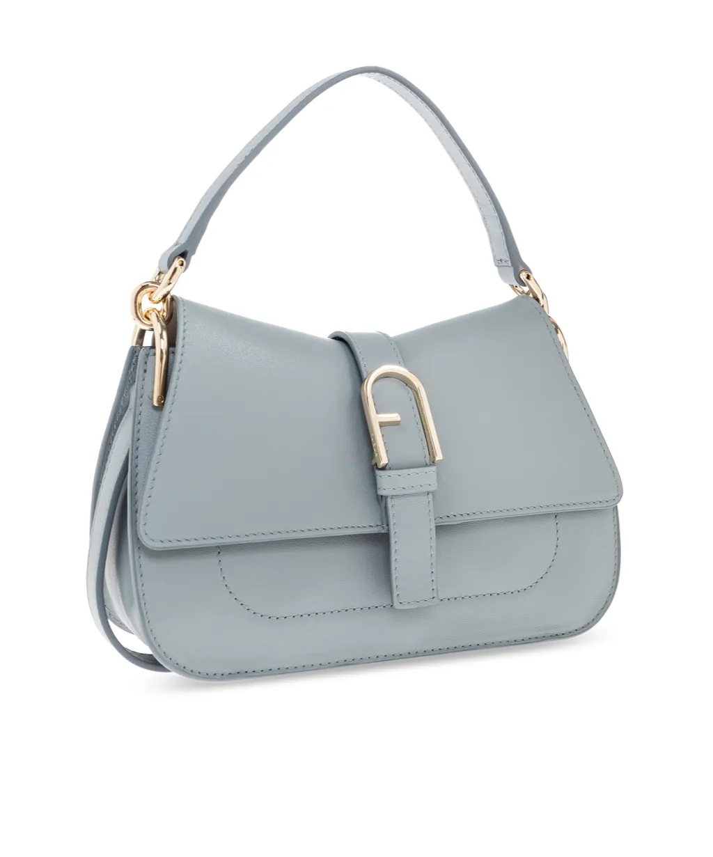 Mini Flow Leather Tote Bag