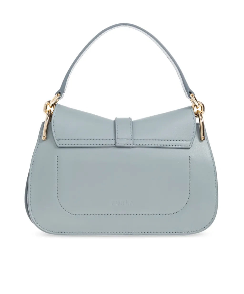 Mini Flow Leather Tote Bag