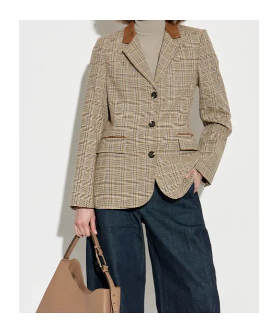 Rag & Bone Plaid Single-Breasted Blazer