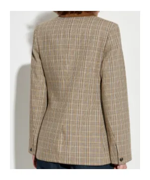 Rag & Bone Plaid Single-Breasted Blazer
