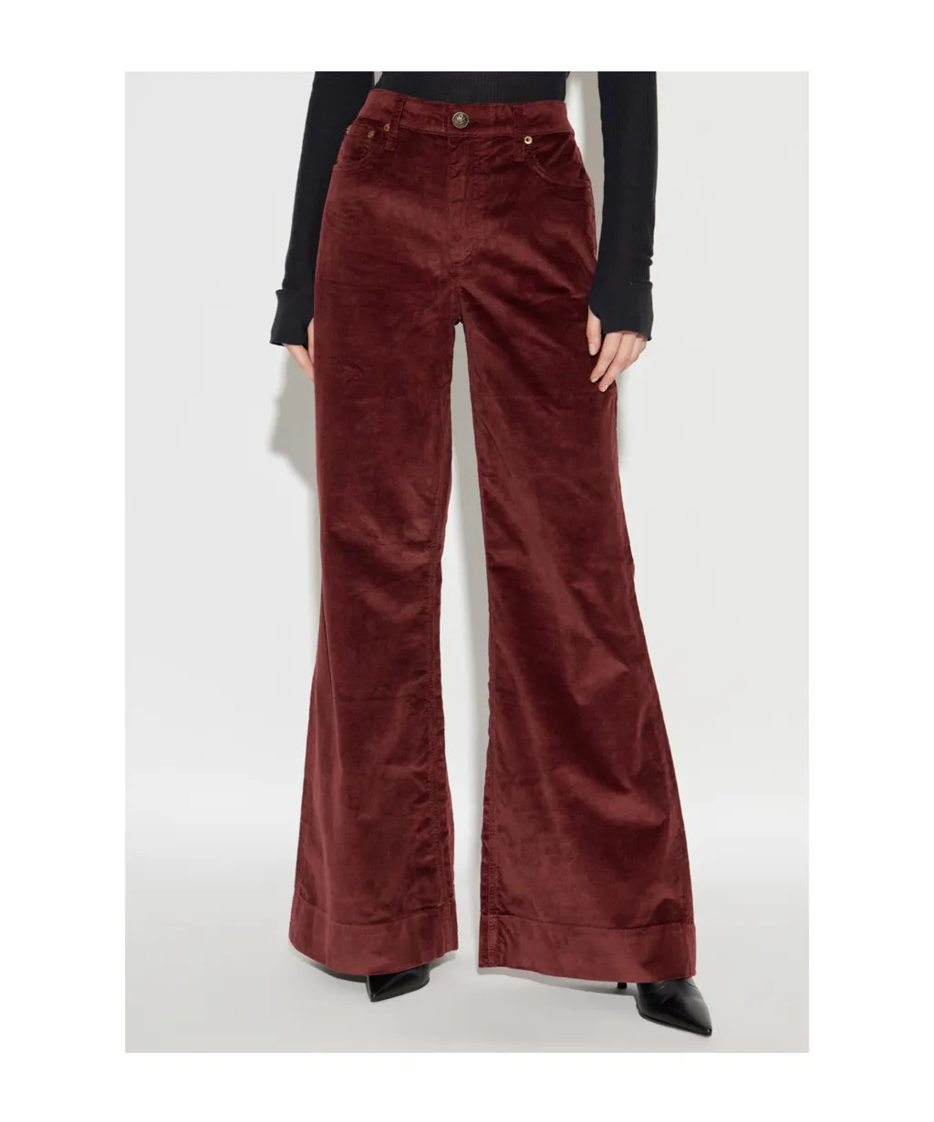 Corduroy Flared Pants