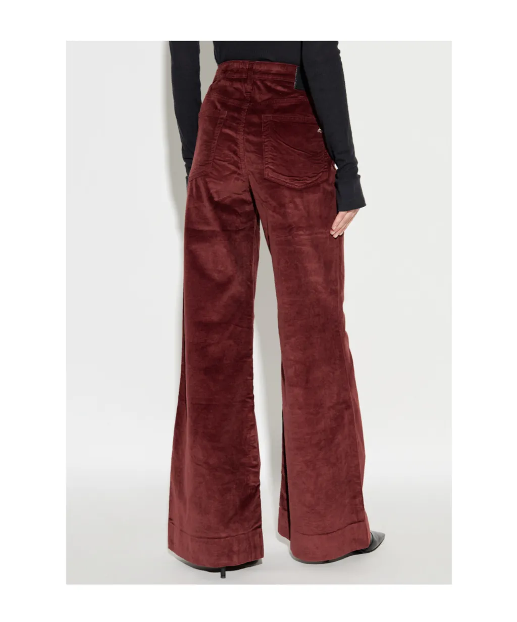 Corduroy Flared Pants