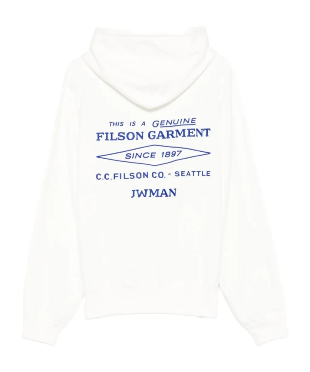 Graphic Print Hooded Sweatshirt