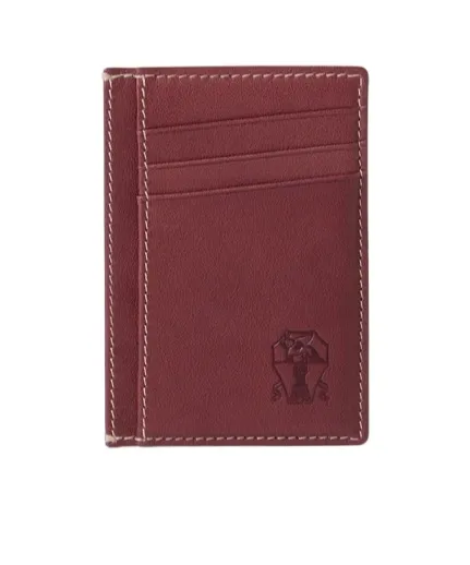 Debossed-Logo Cardholder