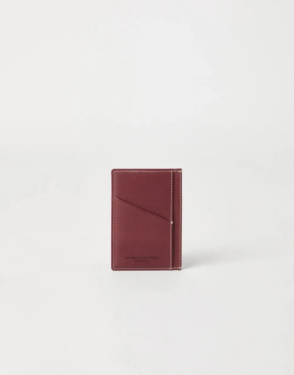 Debossed-Logo Cardholder