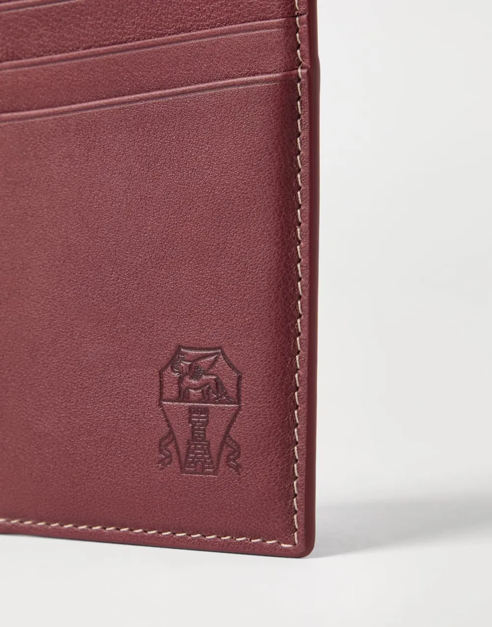 Debossed-Logo Cardholder
