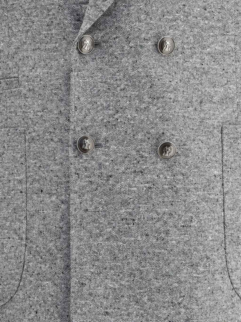 Brunello Cucinelli Double-Breasted Straight-Leg Suit