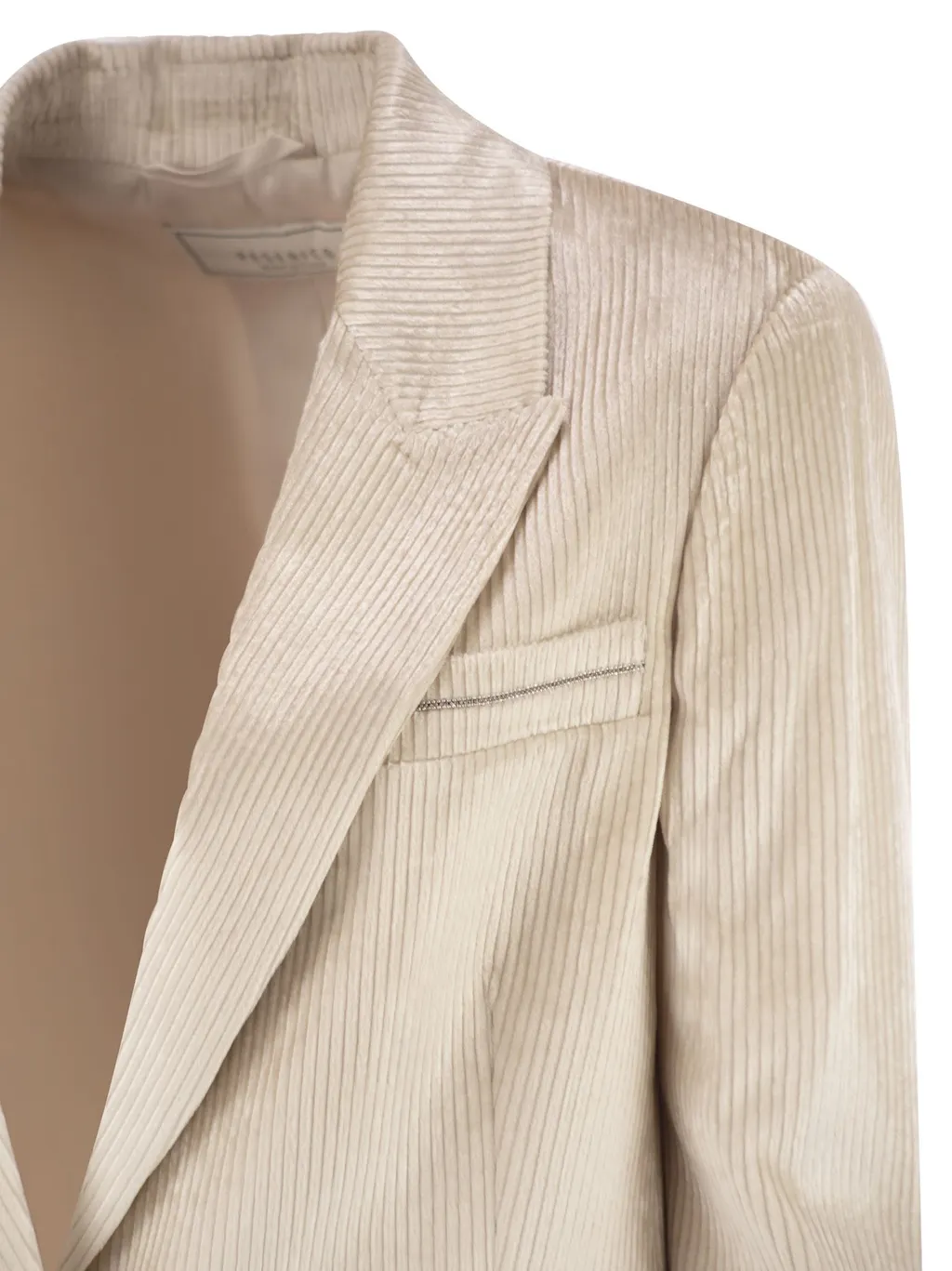 Peserico Velvet Striped Blazer