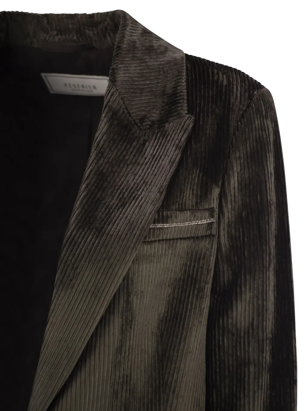 Peserico Velvet Striped Blazer