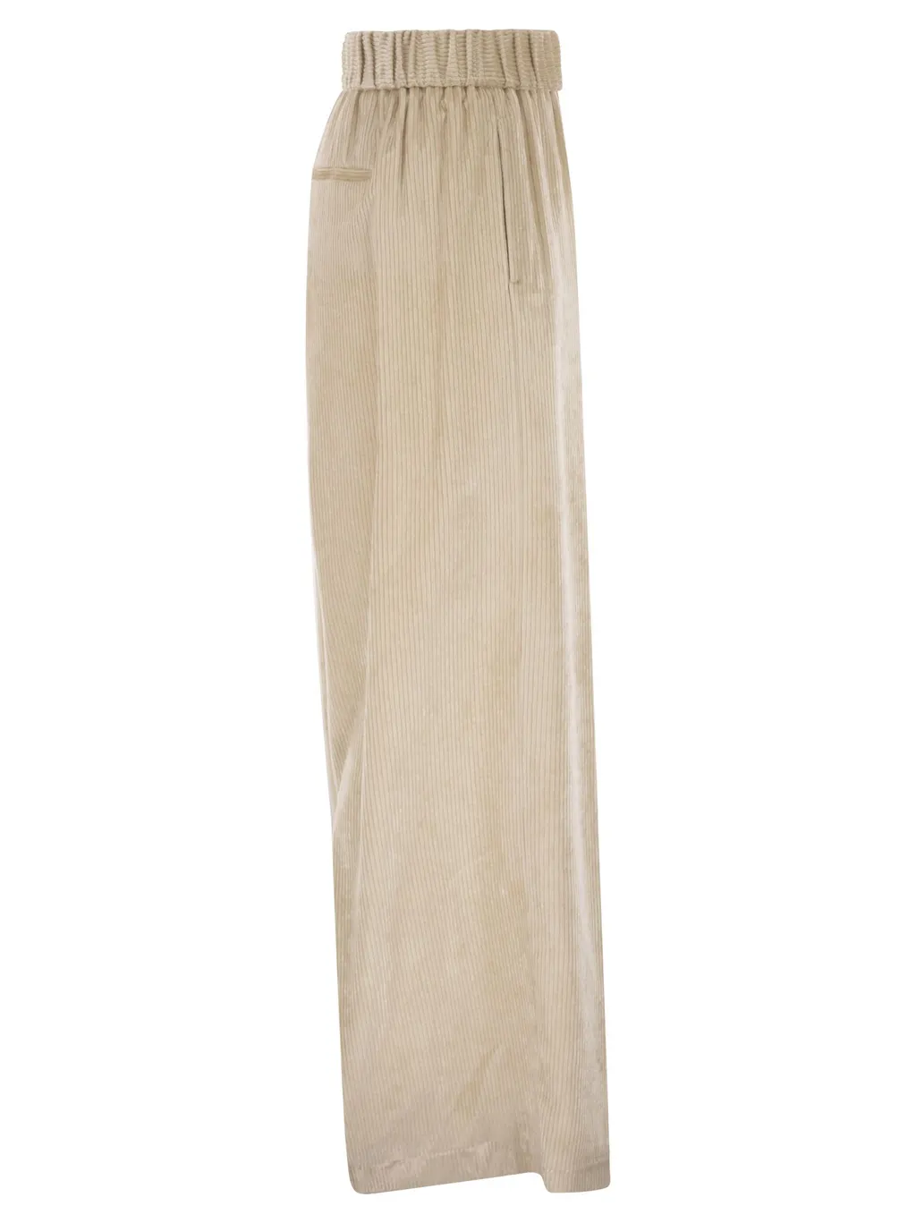 Peserico Wide-Leg Corduroy Pants