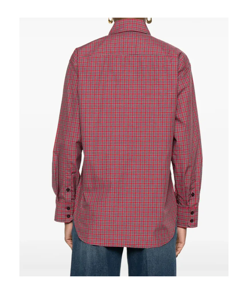Checked Long-Sleeve Shirt