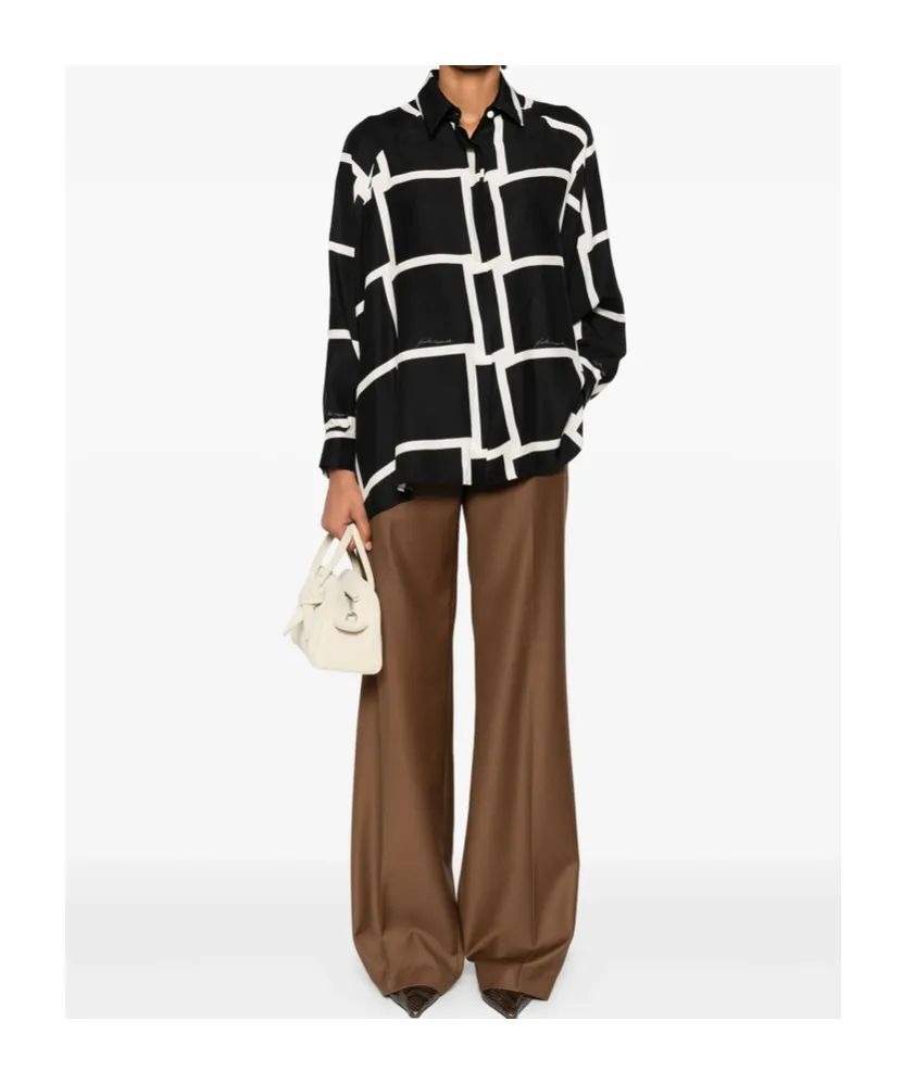 Gianluca Capannolo Pleated Wide-Leg Trousers