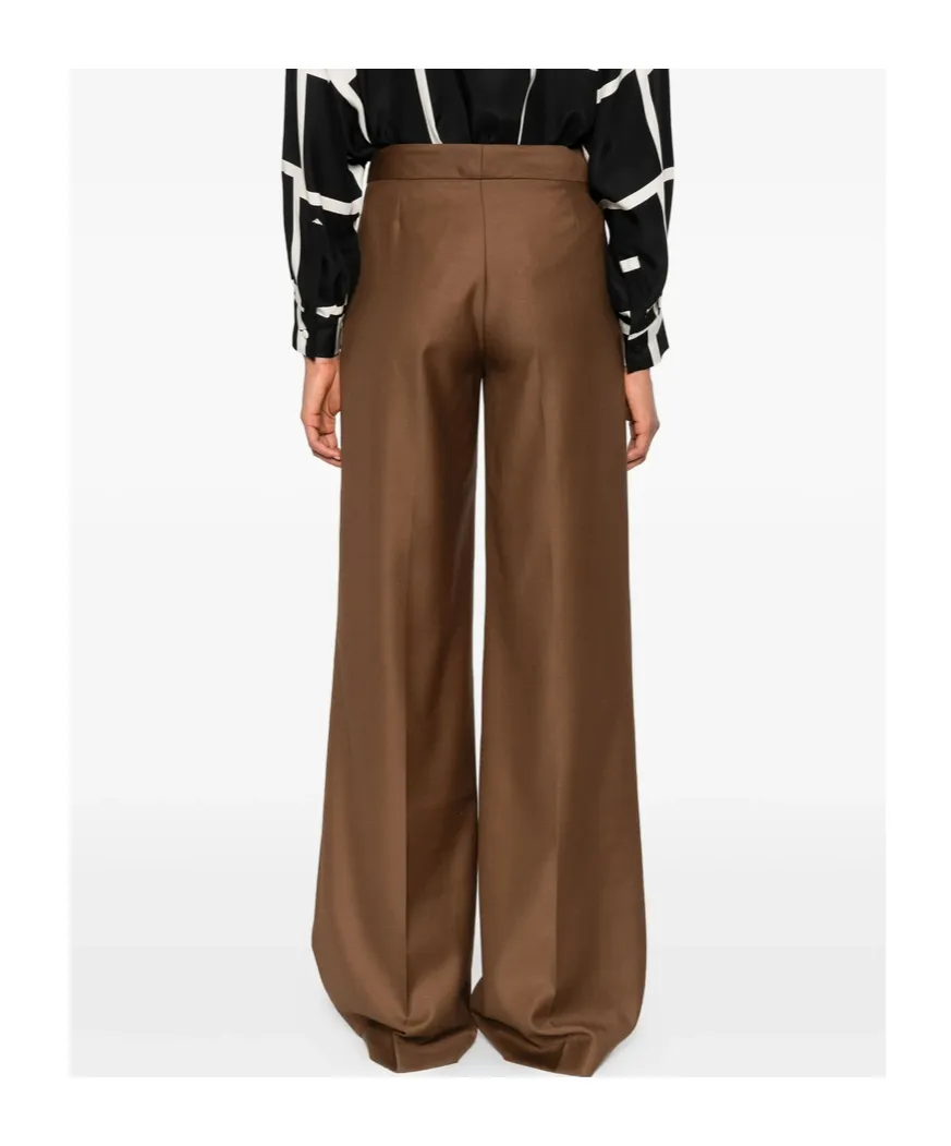 Gianluca Capannolo Pleated Wide-Leg Trousers