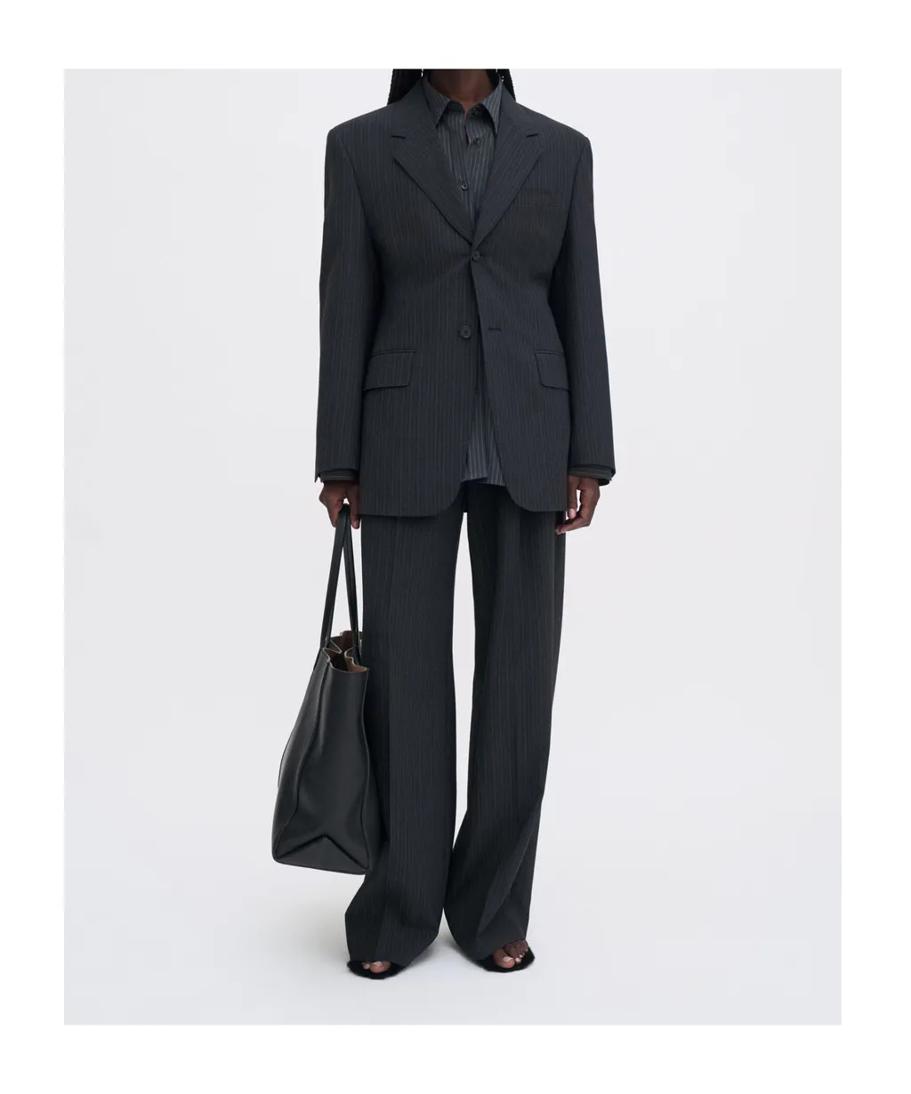 Filippa K Pinstripe Single-Breasted Jacket