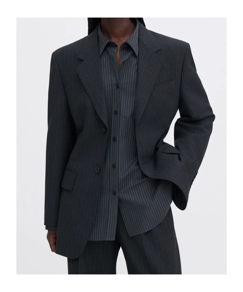 Filippa K Pinstripe Single-Breasted Jacket