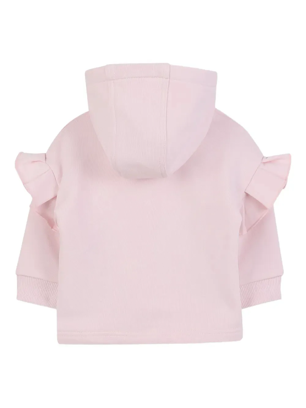 Givenchy Kids Logo-Detailed Zipped Ruffled Hoodie