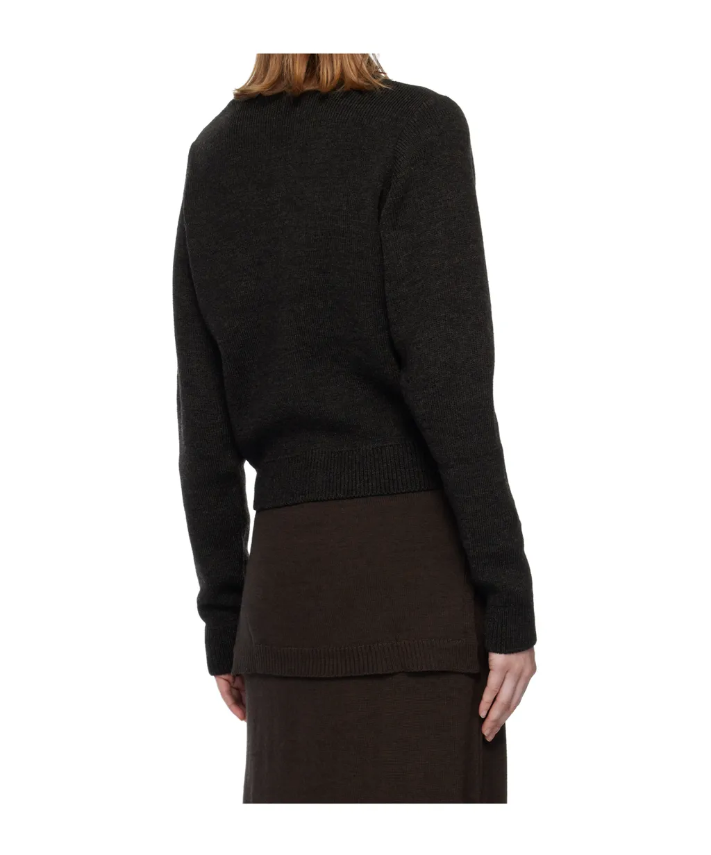 Button-Front Cardigan