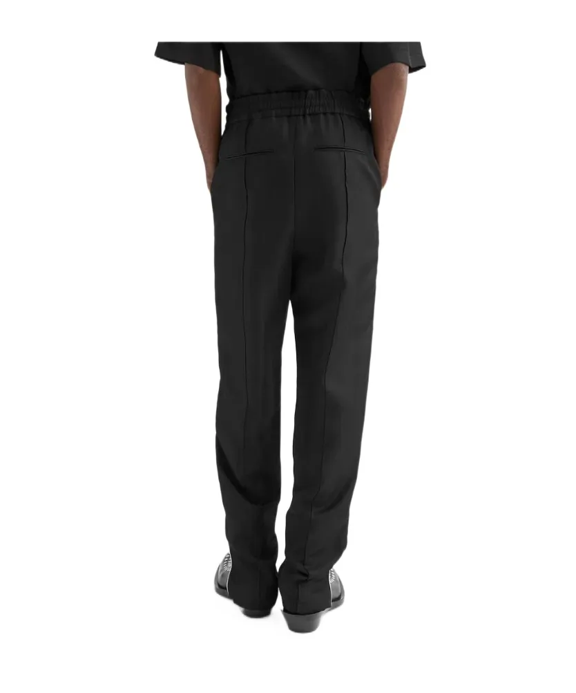 Piped-Trim Trousers