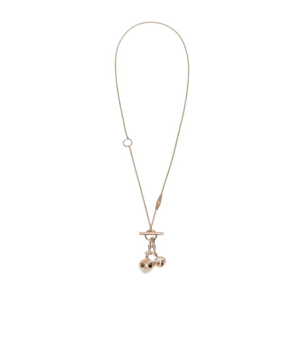 Long Necklace With Pendants