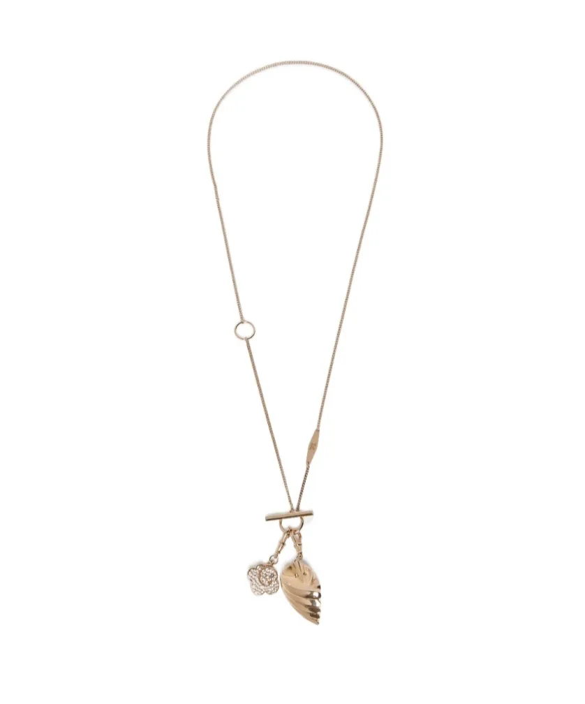 Long Necklace With Pendants