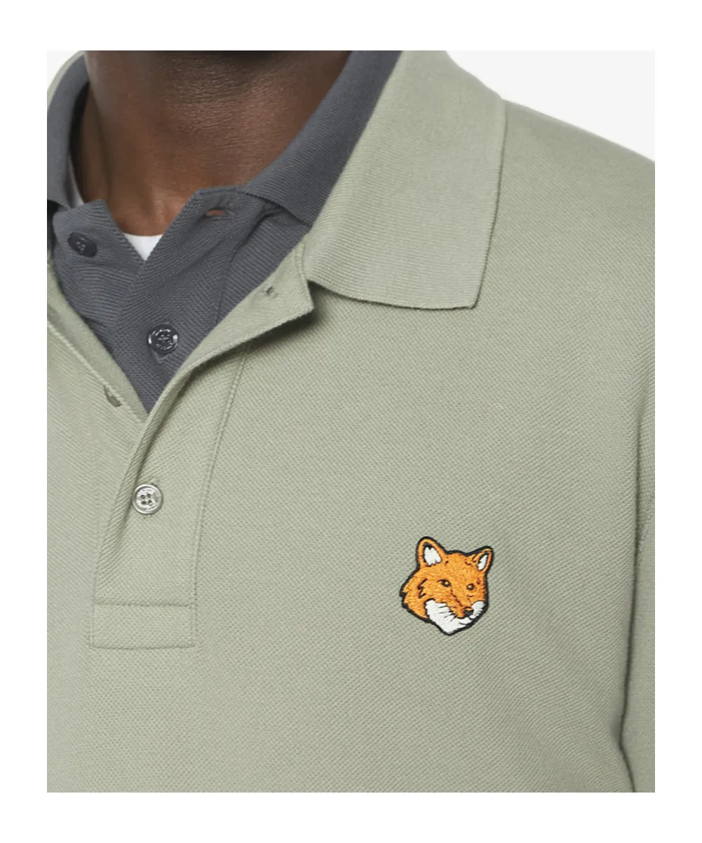 Maison Kitsun Fox Head Polo Shirt