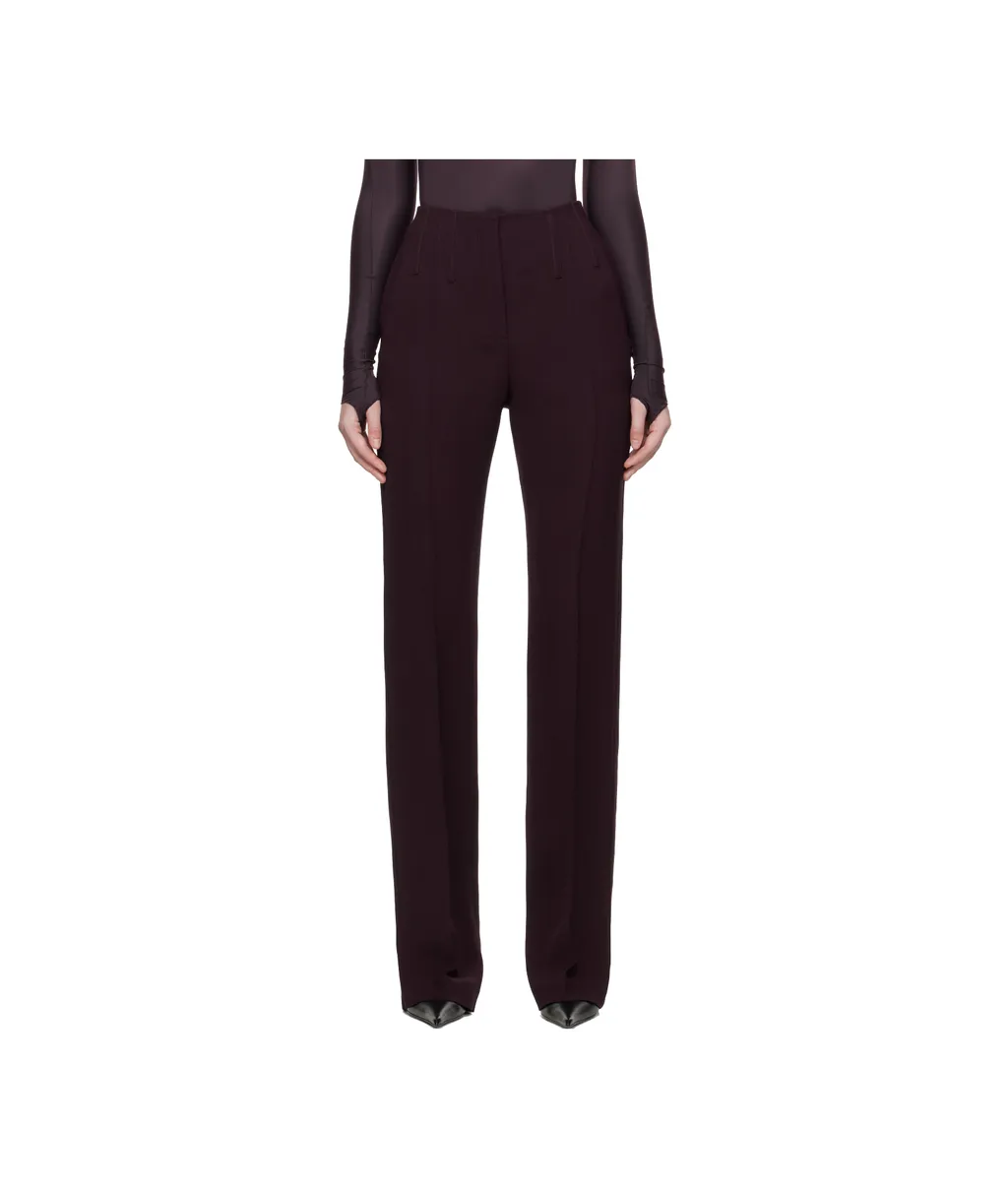 Pleated Wool Trousers